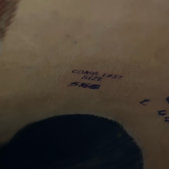 Justin Women’s Size 5.5 Two-Tone Lizard Skin Leather Tall Western Boots - Picture 6 of 7